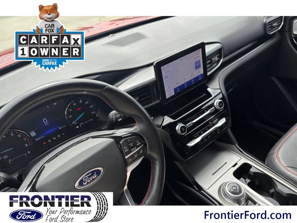 Used 2022 Ford Explorer ST-Line w/ Class IV Trailer Tow Package RWD image 11
