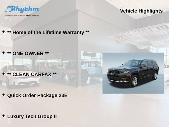 Used 2023 Jeep Grand Cherokee L Limited w/ Luxury Tech Group II RWD image 5