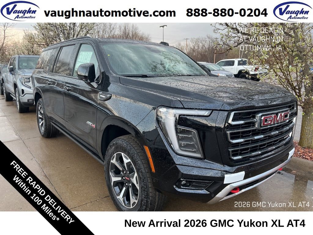 New 2026 GMC Yukon XL AT4 w/ AT4 Premium Plus Package