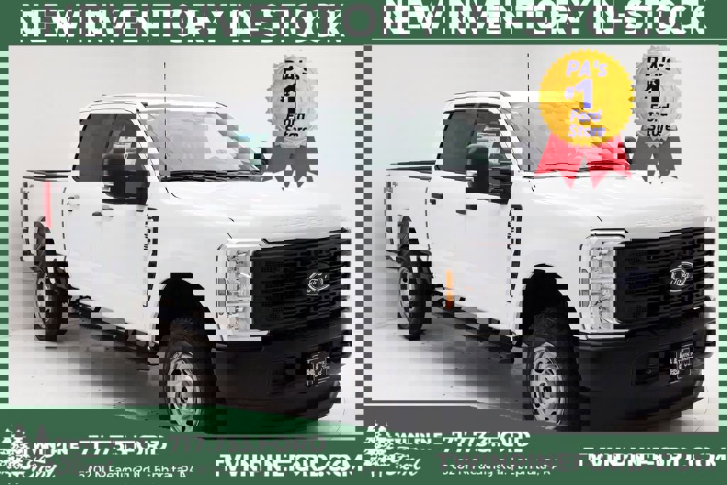 New 2024 Ford F350 XL w/ Snow Plow/Camper Package