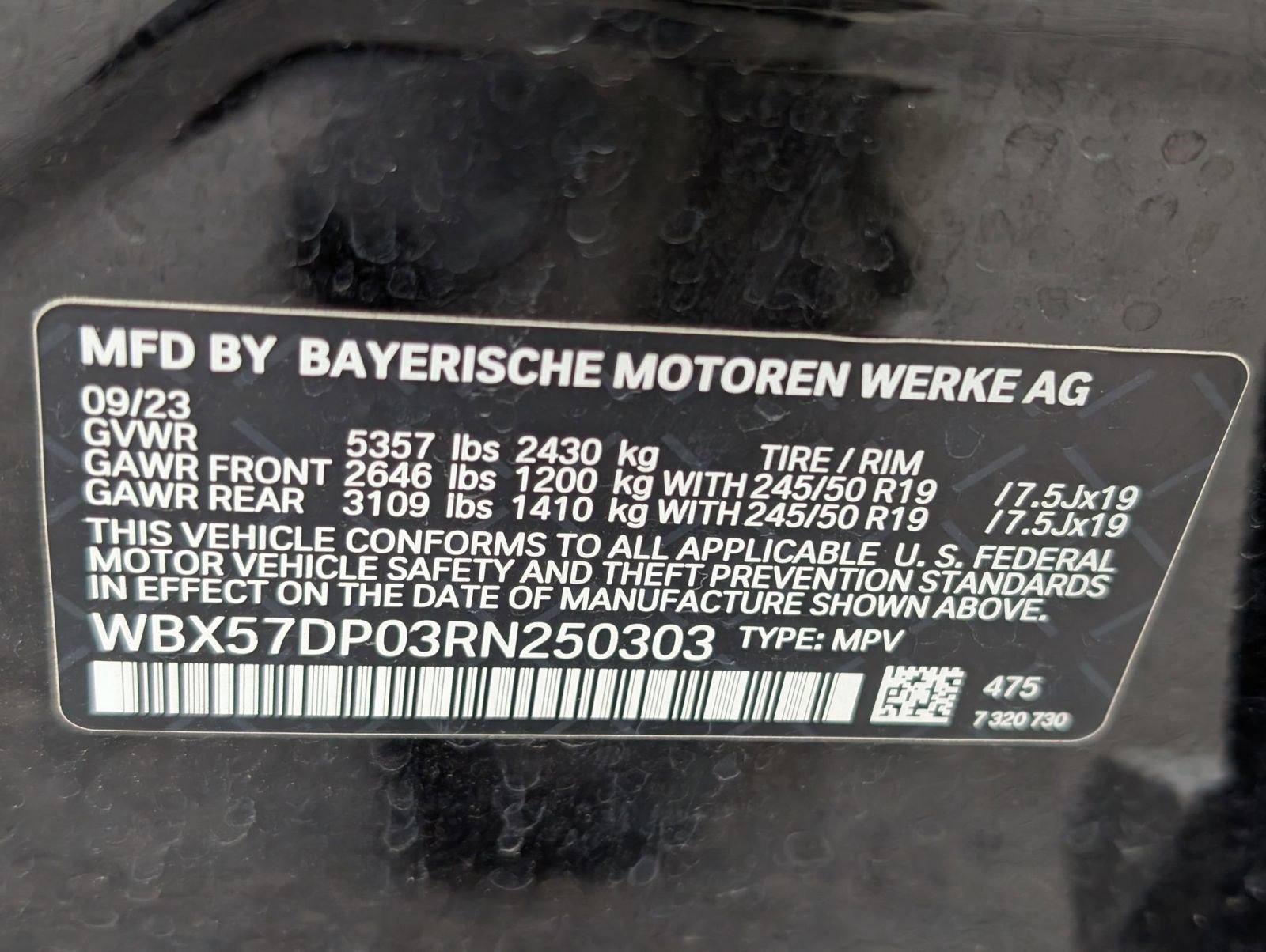 Used 2024 BMW X3 xDrive30i w/ Convenience Package w/ZPA image 22