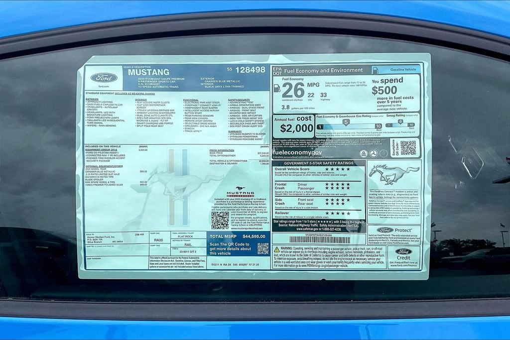 New 2025 Ford Mustang Premium image 14