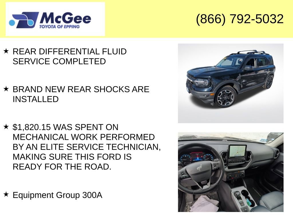 Used 2023 Ford Bronco Sport Outer Banks w/ Tech Package image 12