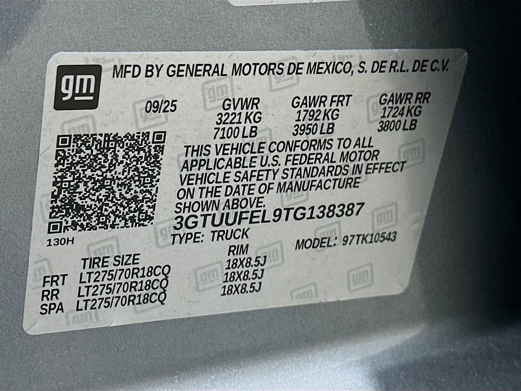 New 2026 GMC Sierra 1500 AT4X AWD/4WD image 34