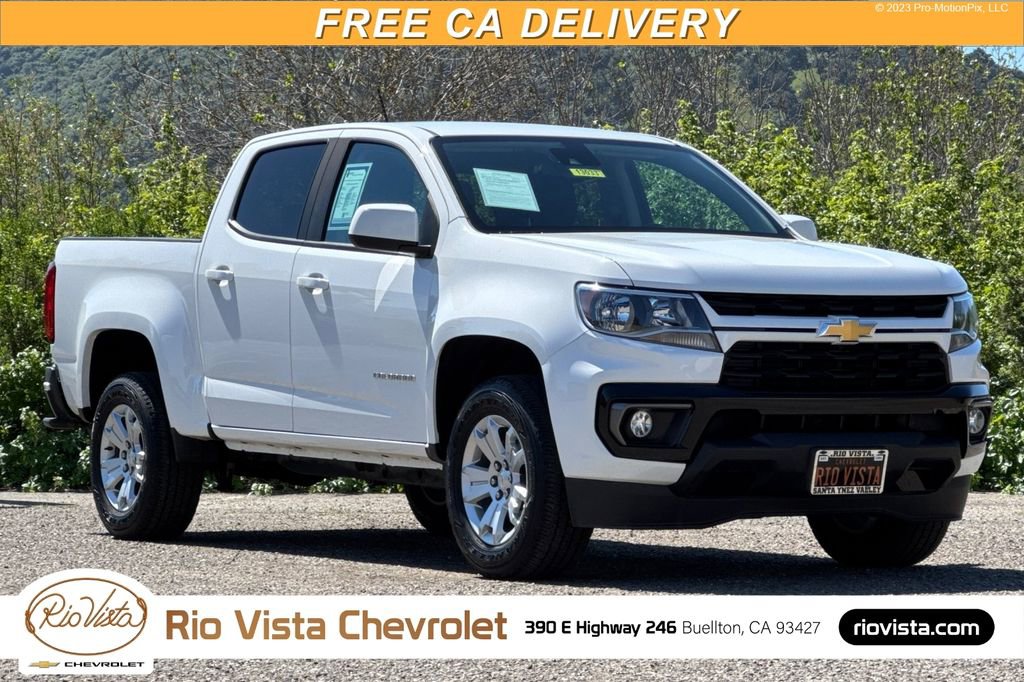 Used 2021 Chevrolet Colorado LT w/ Safety Package RWD image 1
