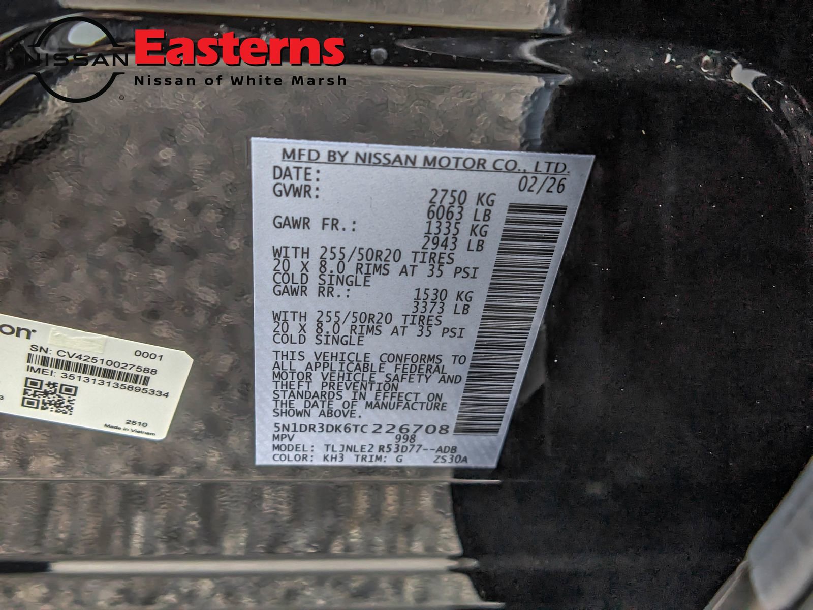 New 2026 Nissan Pathfinder Platinum image 32