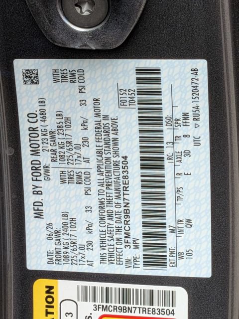 New 2026 Ford Bronco Sport Big Bend AWD/4WD image 30