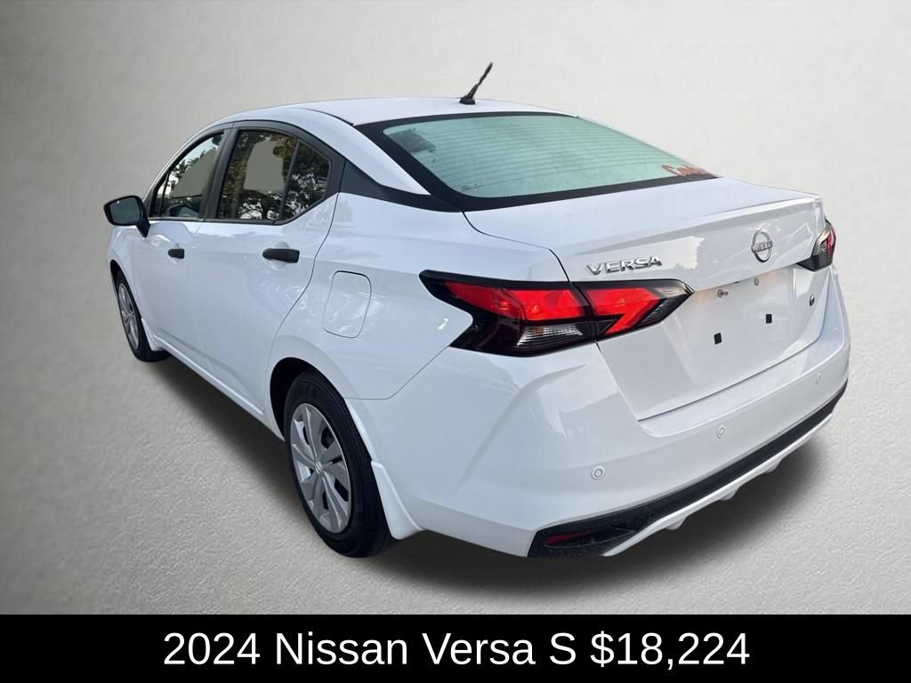 Used 2024 Nissan Versa S w/ Trunk Package FWD image 5