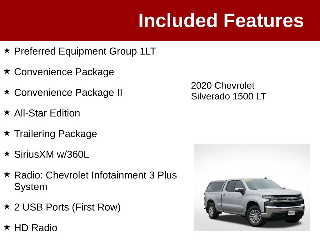 Used 2020 Chevrolet Silverado 1500 LT w/ All-Star Edition AWD/4WD image 3