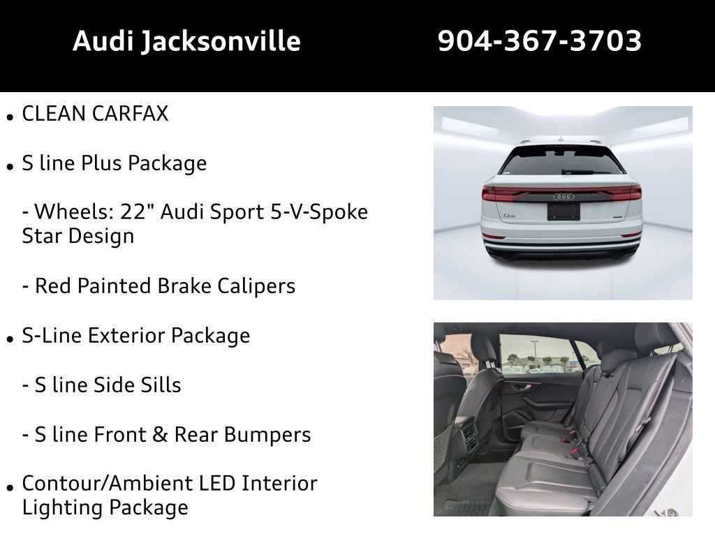 Used 2021 Audi Q8 Premium Plus w/ Premium Plus Package image 9