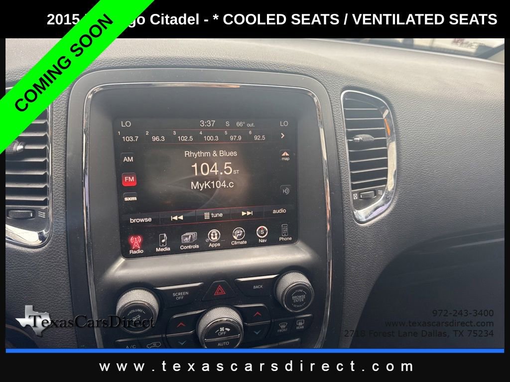 Used 2015 Dodge Durango Citadel w/ Technology Group RWD image 8