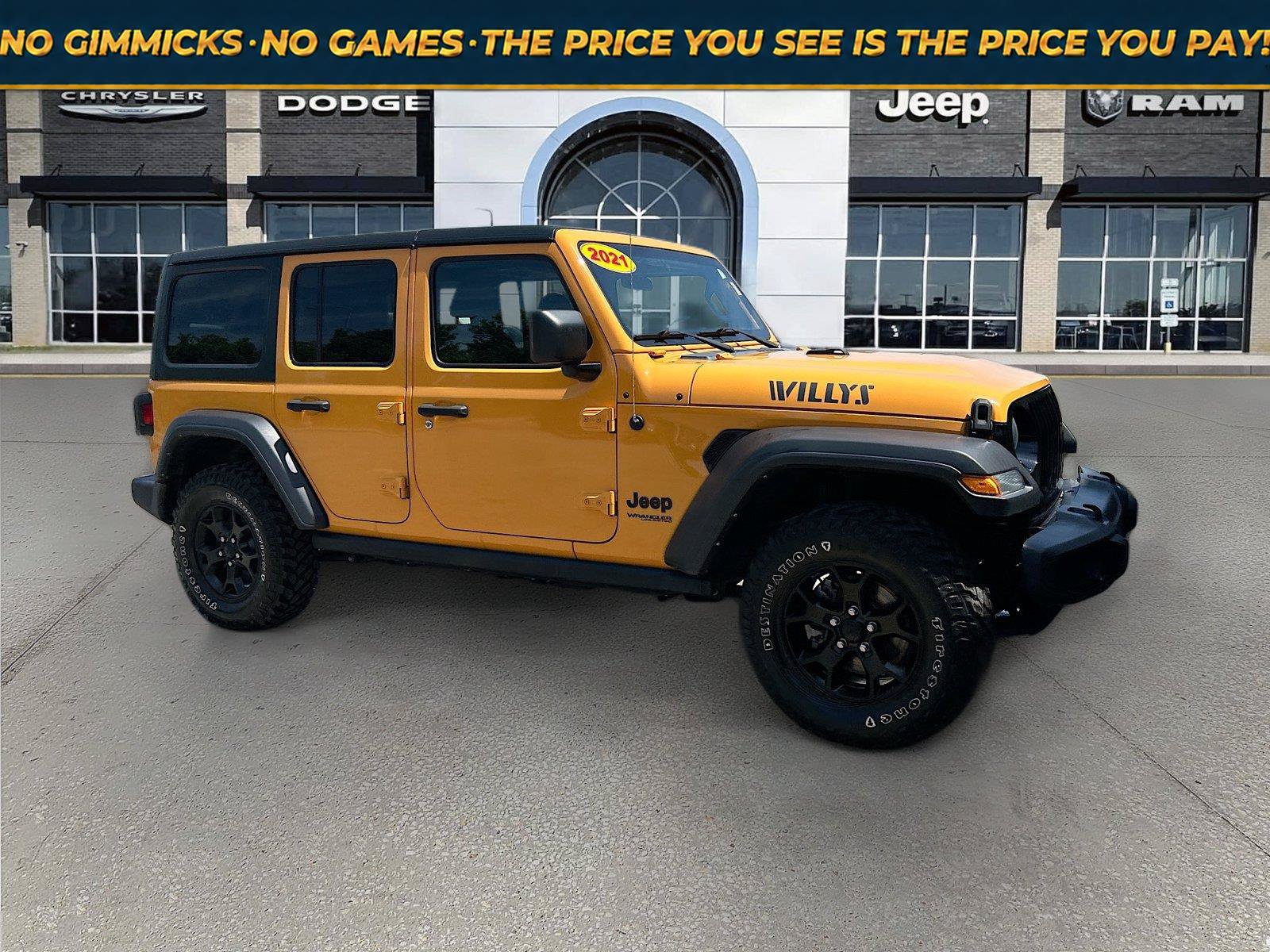 Used 2021 Jeep Wrangler Unlimited Sport AWD/4WD image 1