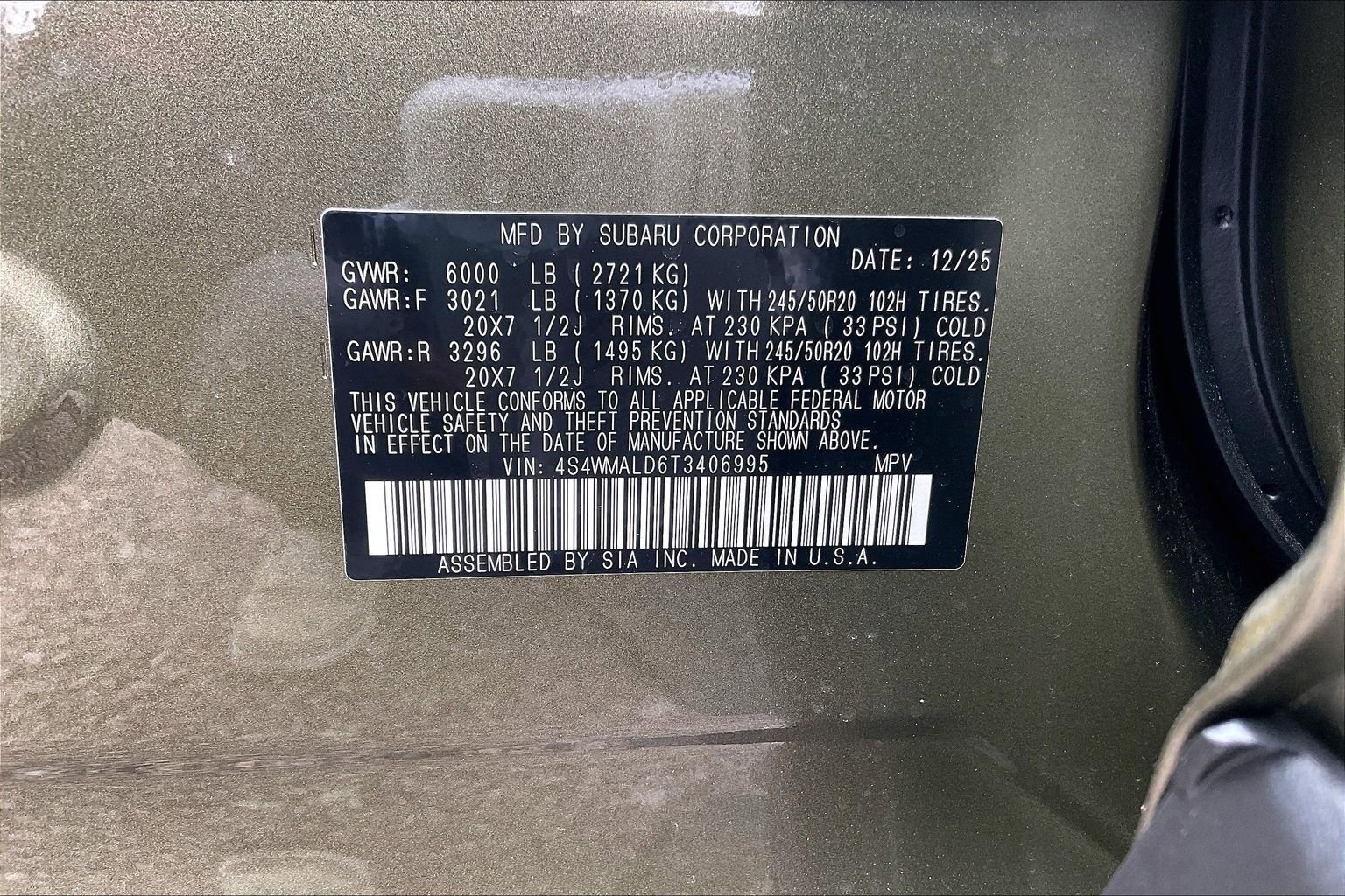 New 2026 Subaru Ascent Bronze Edition image 12