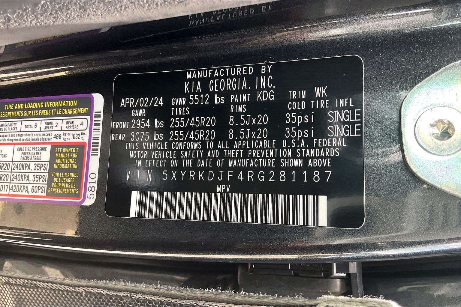 Used 2024 Kia Sorento SX Prestige AWD/4WD image 38