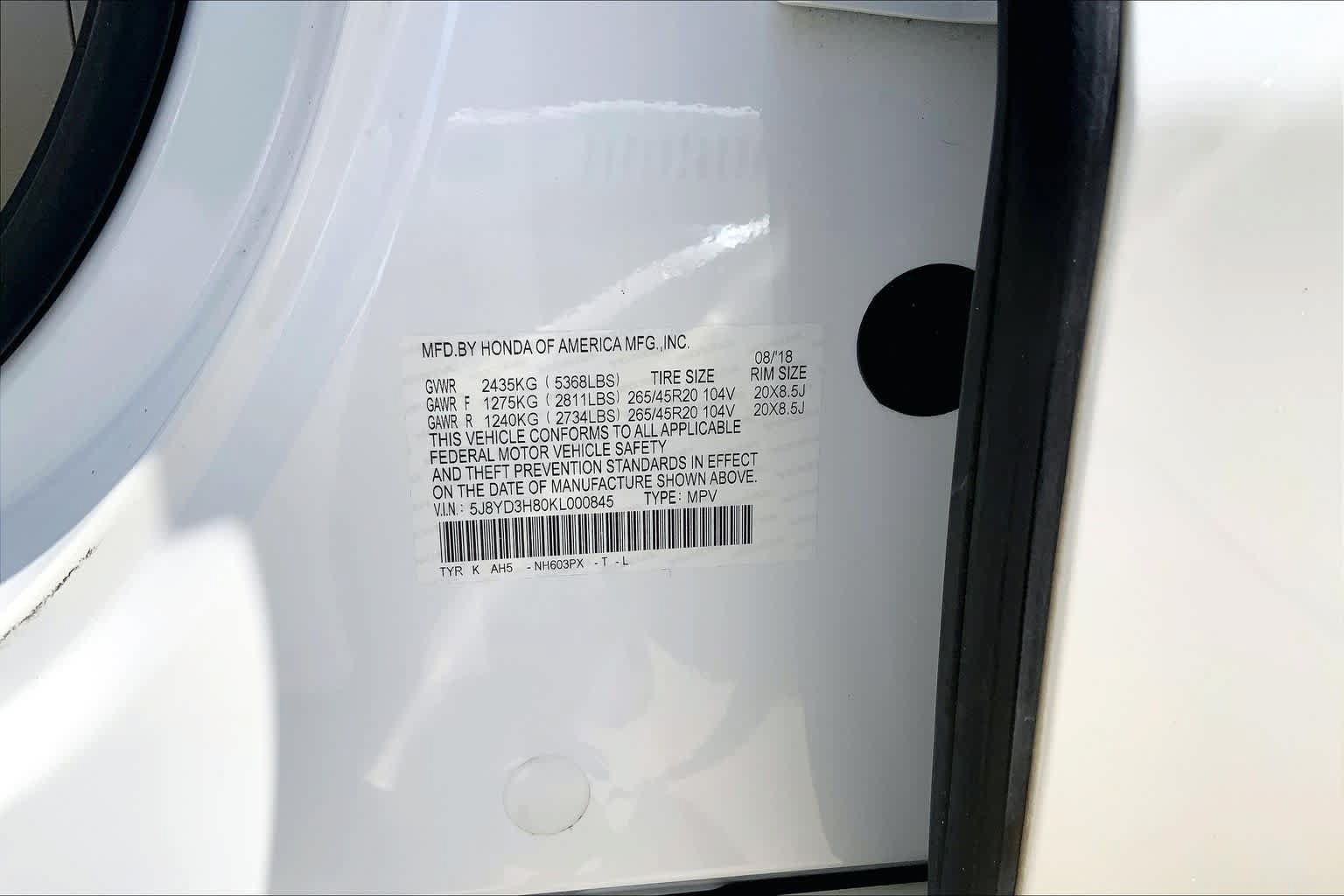 Used 2019 Acura MDX FWD w/ Advance Package image 35