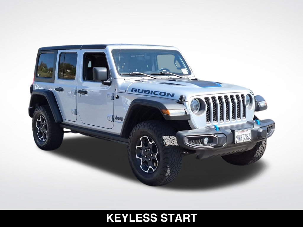 Used 2023 Jeep Wrangler Unlimited Rubicon 4xe w/ Cold Weather Group AWD/4WD image 2