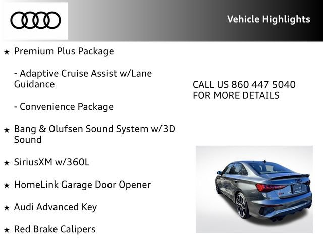 Certified 2024 Audi S3 Premium Plus AWD/4WD image 37