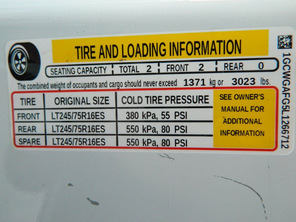 Used 2020 Chevrolet Express 2500 w/ Safety Package RWD image 22