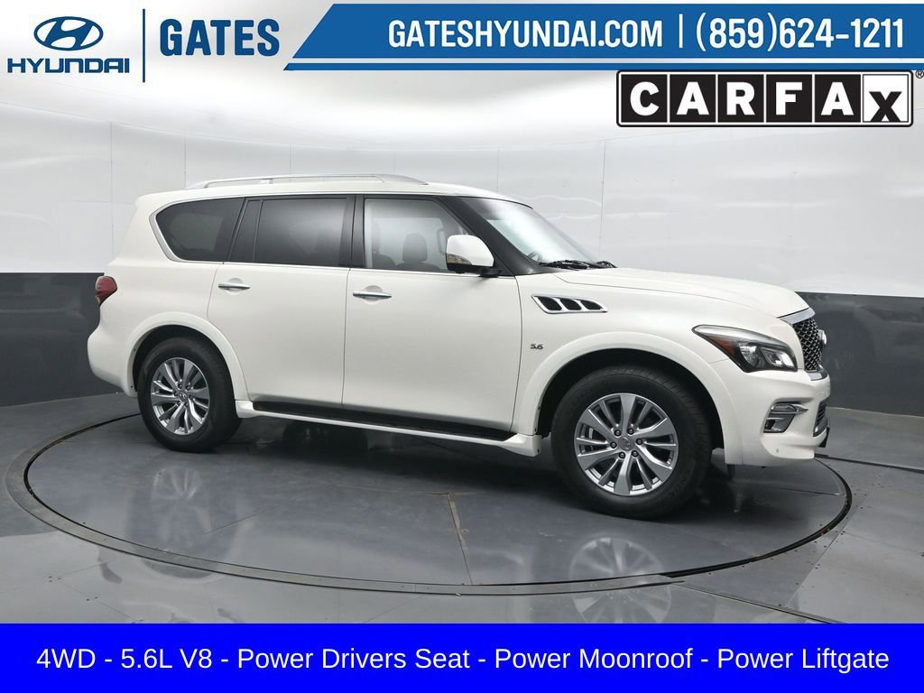 Used 2016 INFINITI QX80 4WD w/ Driver's Assistance Package image 1