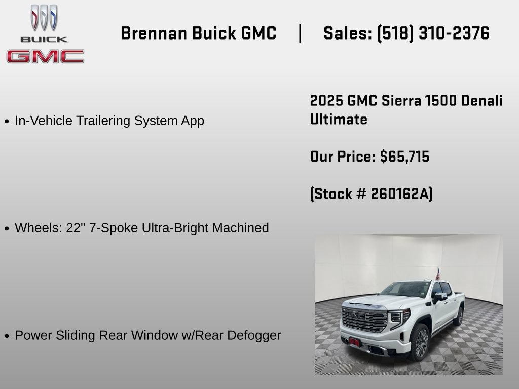 Certified 2025 GMC Sierra 1500 Denali Ultimate AWD/4WD image 27