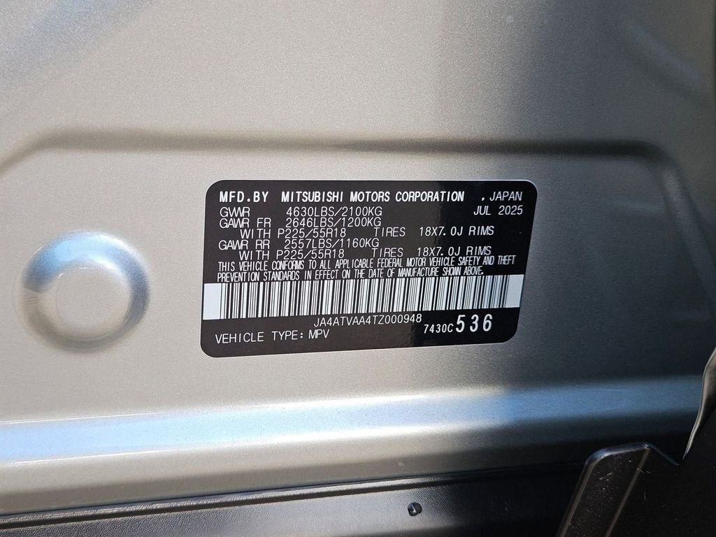 New 2026 Mitsubishi Eclipse Cross LE image 33