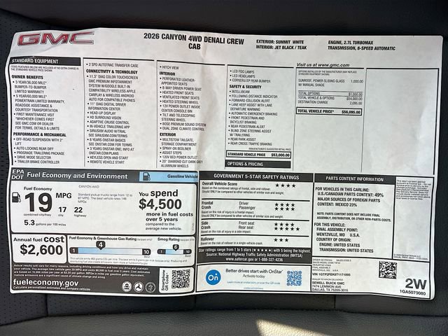 New 2026 GMC Canyon Denali image 21
