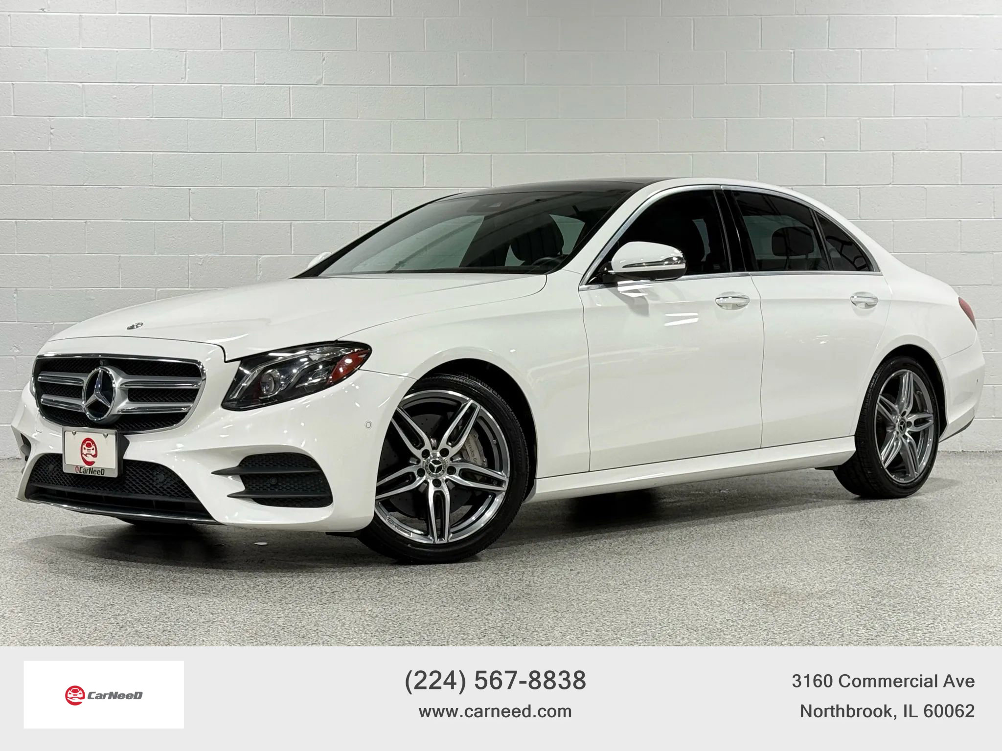 Used 2019 Mercedes-Benz E 300 4MATIC w/ Premium 1 Package
