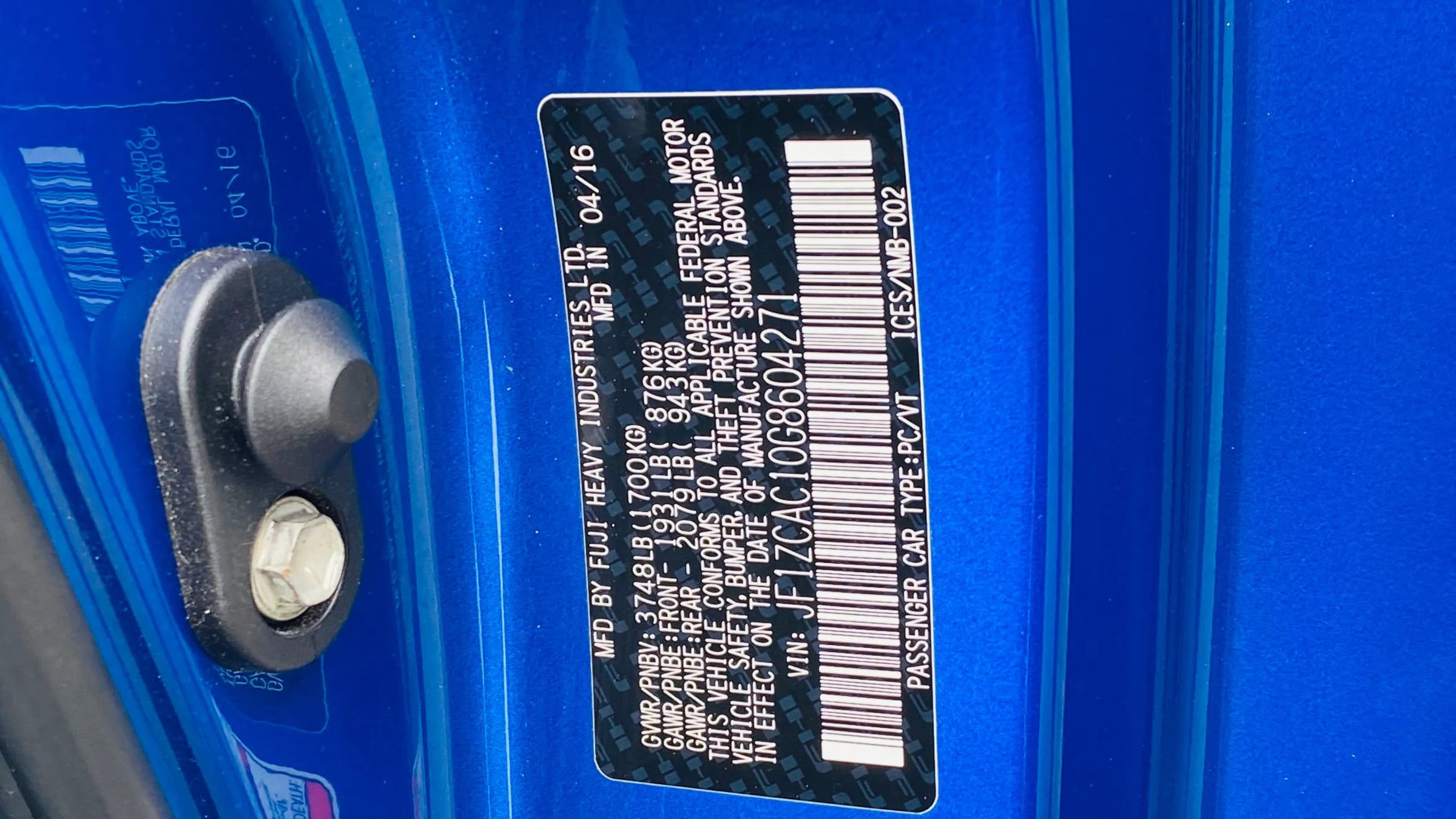 Used 2016 Subaru BRZ Limited w/ Popular Package #4 image 21