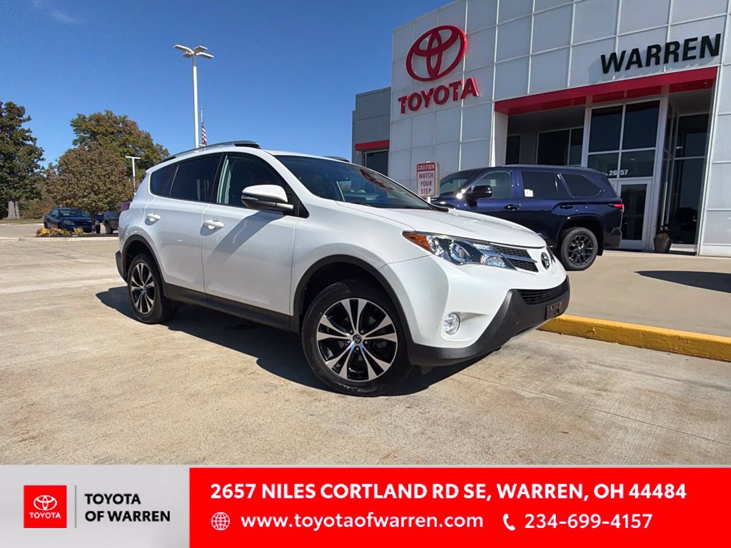 Used 2015 Toyota RAV4 Limited w/ Technology Package AWD/4WD image 1