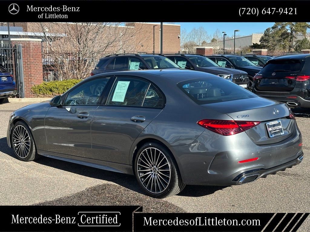 Certified 2025 Mercedes-Benz C 300 4MATIC Sedan image 4