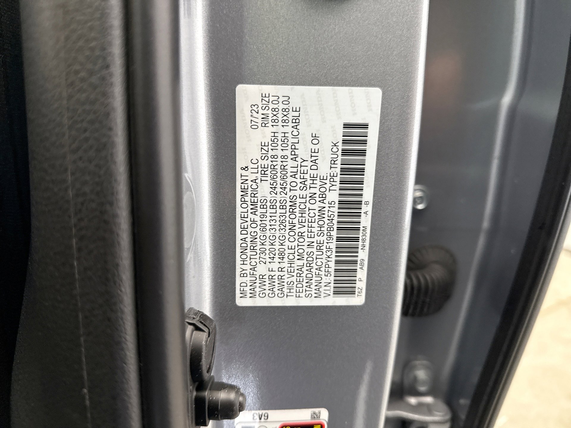 Used 2023 Honda Ridgeline Sport image 17