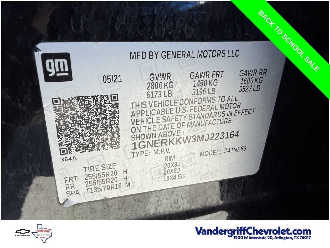 Used 2021 Chevrolet Traverse Premier w/ Redline Edition FWD image 29