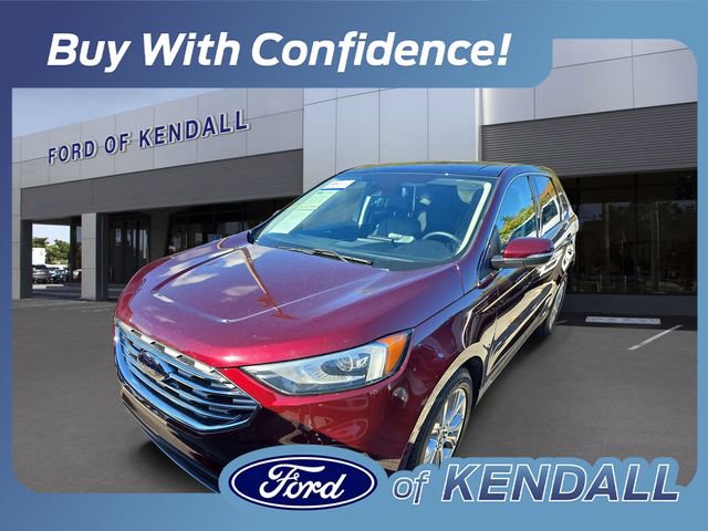 Used 2021 Ford Edge Titanium image 1