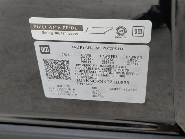 New 2026 Cadillac XT5 Premium Luxury w/ Driver Assist Package FWD image 14