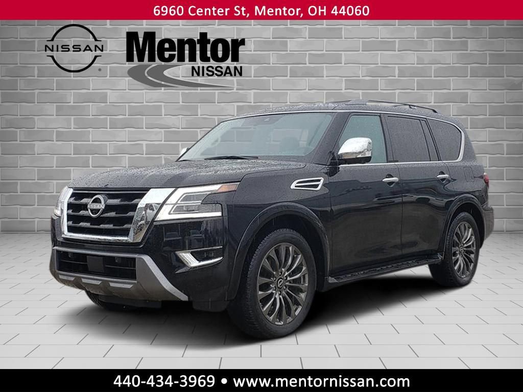 Used 2024 Nissan Armada Platinum w/ Captain's Chairs Package video 3