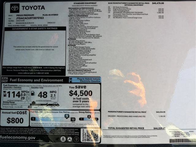 New 2026 Toyota Prius Plug-In Hybrid image 24