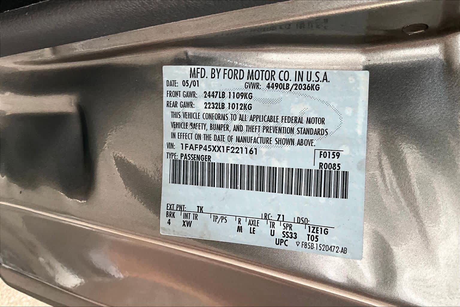 Used 2001 Ford Mustang GT RWD image 32