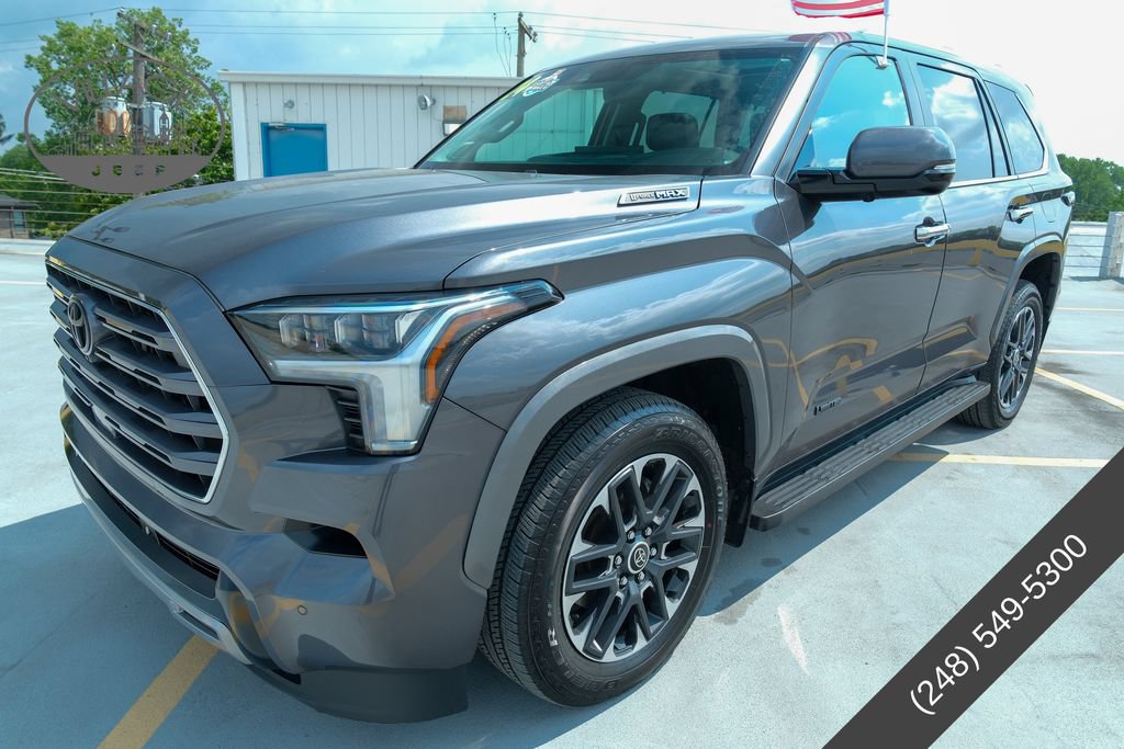 Used 2024 Toyota Sequoia Limited w/ Tow Technology Package AWD/4WD image 2
