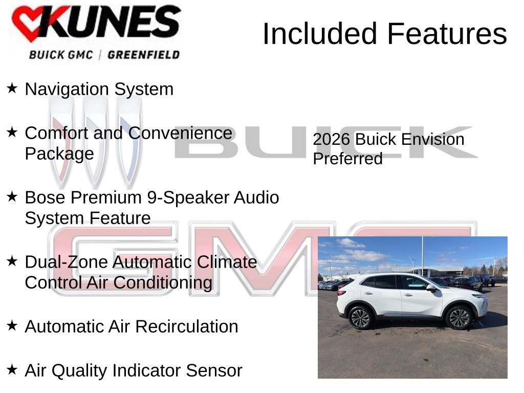 New 2026 Buick Envision Preferred image 3