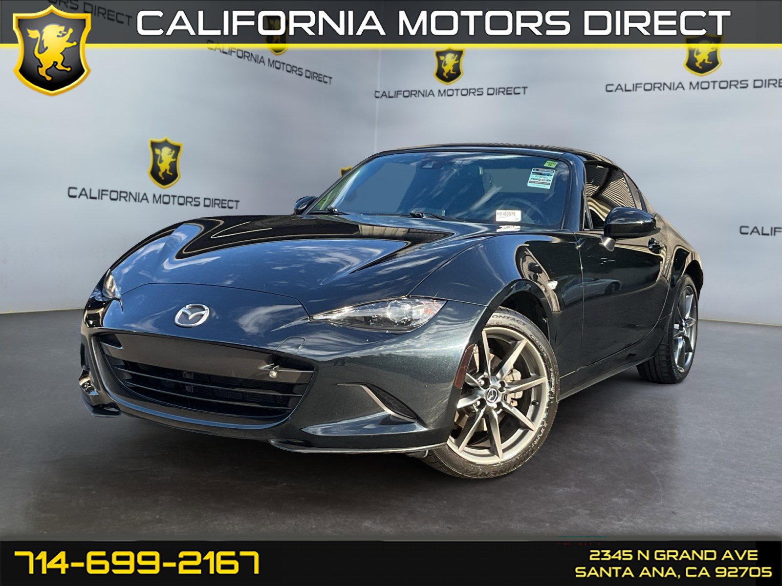 Used 2017 MAZDA MX-5 Miata RF Grand Touring