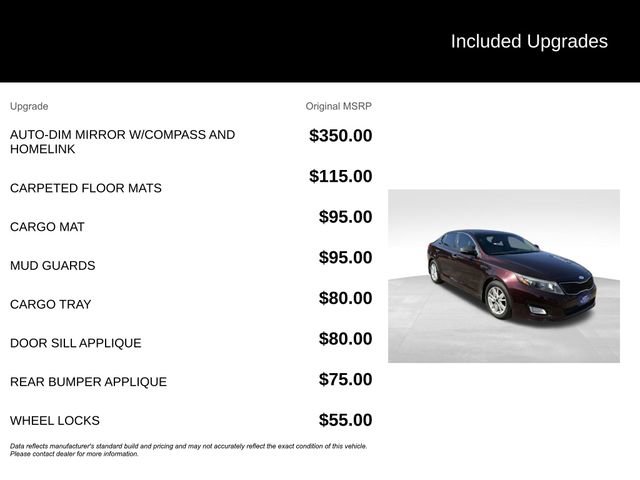 Used 2014 Kia Optima LX image 2