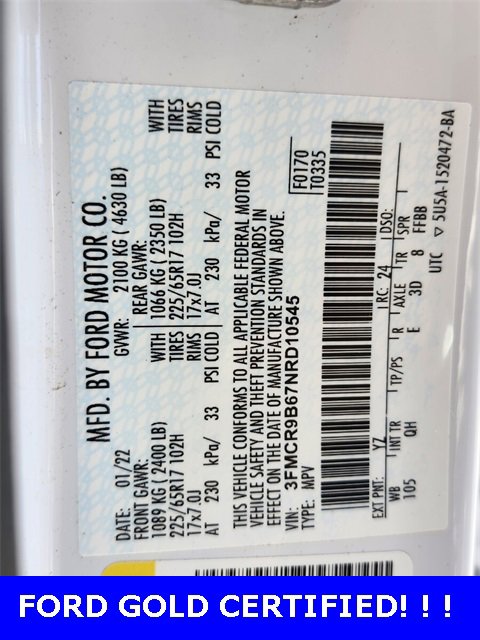 Certified 2022 Ford Bronco Sport Big Bend image 20