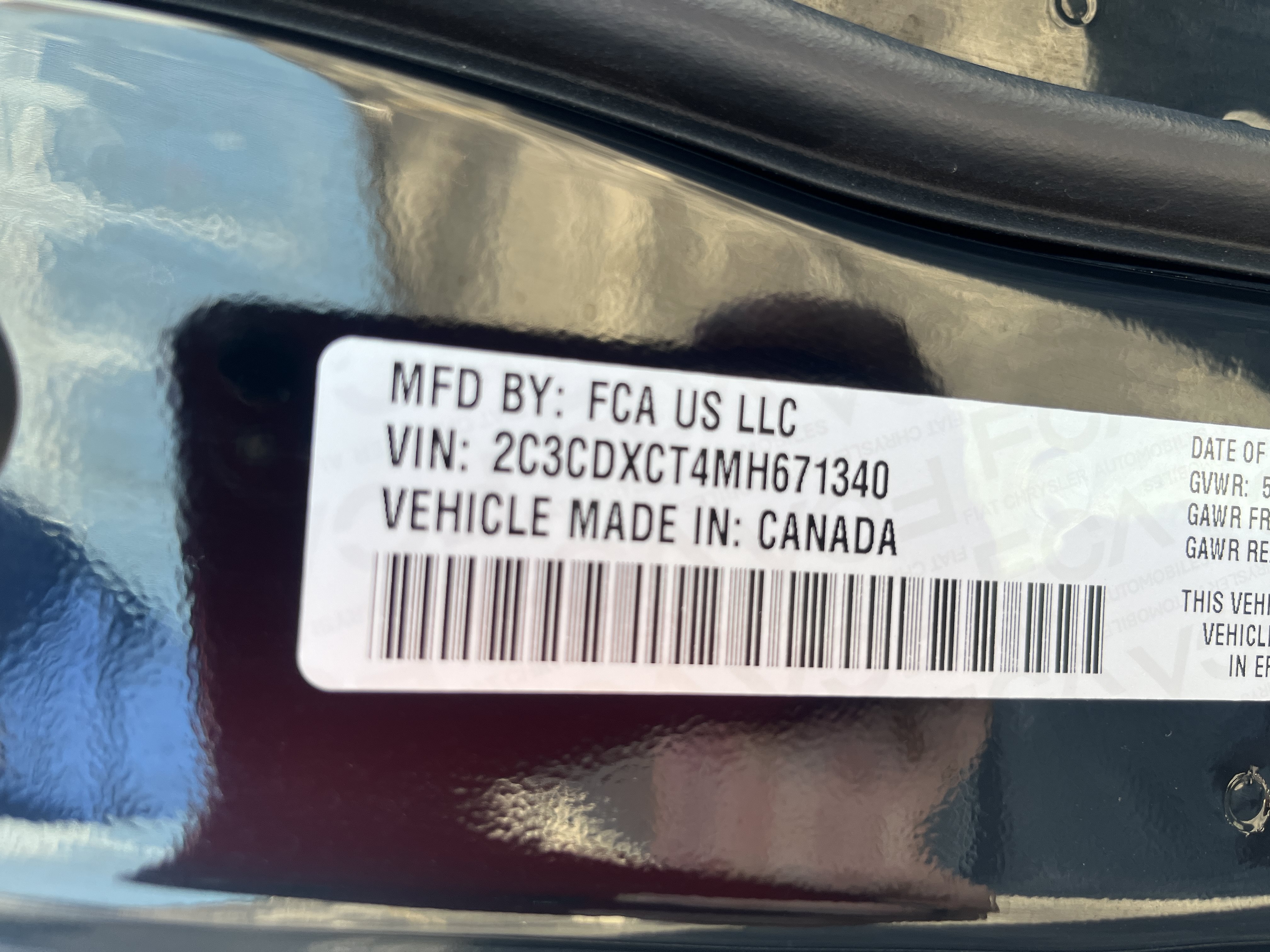 Used 2021 Dodge Charger R/T w/ Blacktop Package RWD image 9