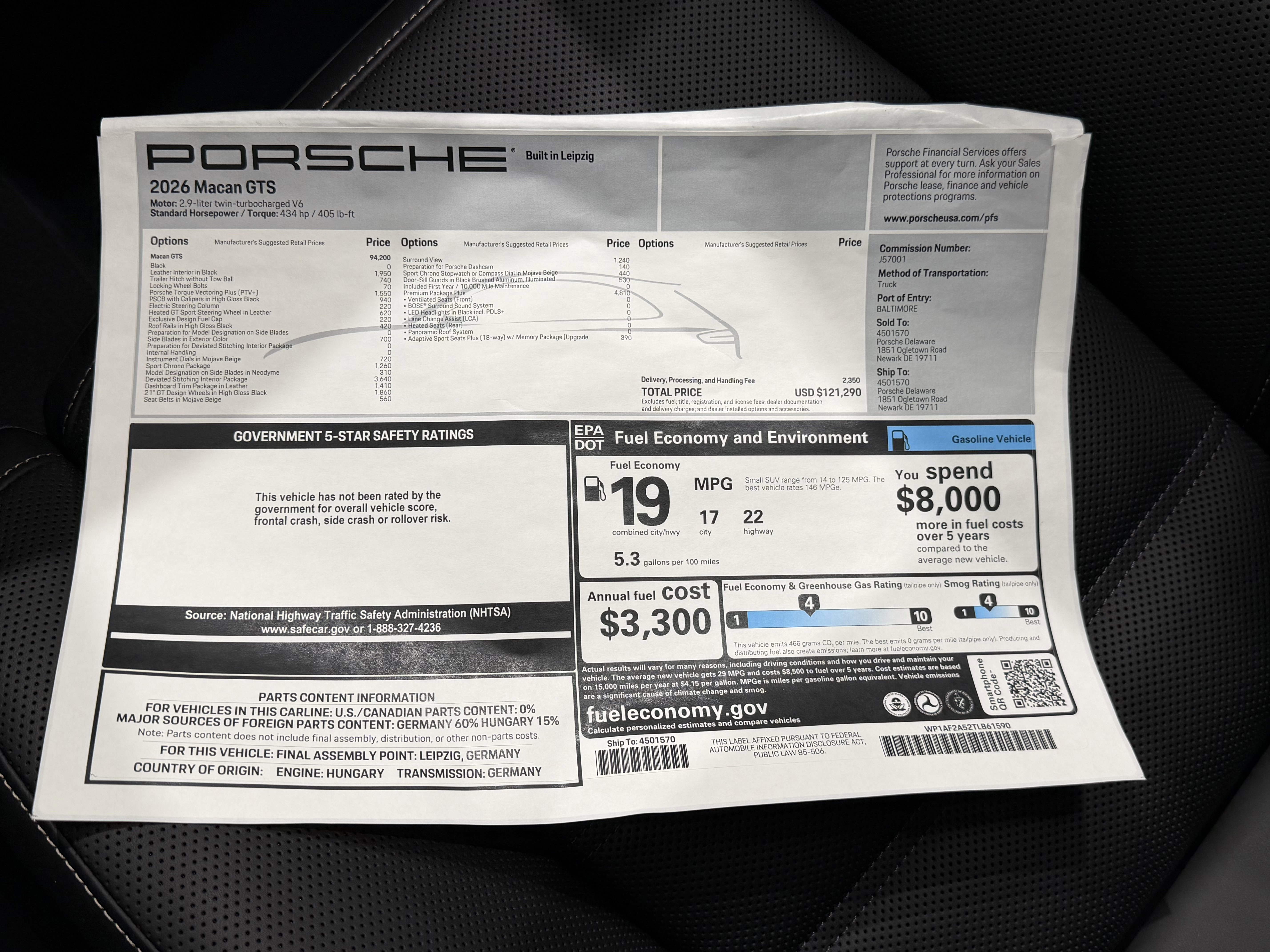 New 2026 Porsche Macan GTS image 63