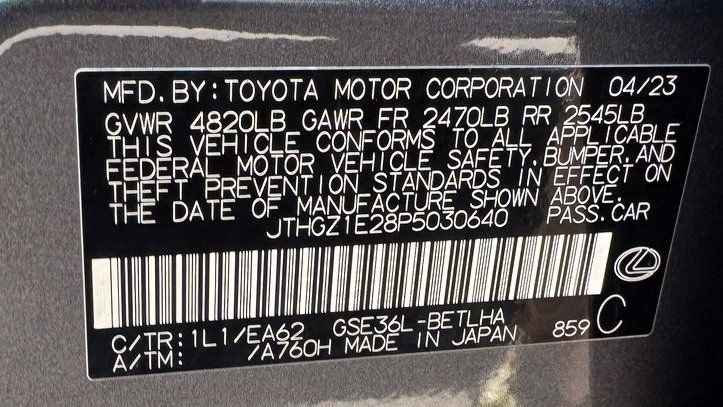 Used 2023 Lexus IS 350 F Sport w/ Memory Package AWD/4WD image 30