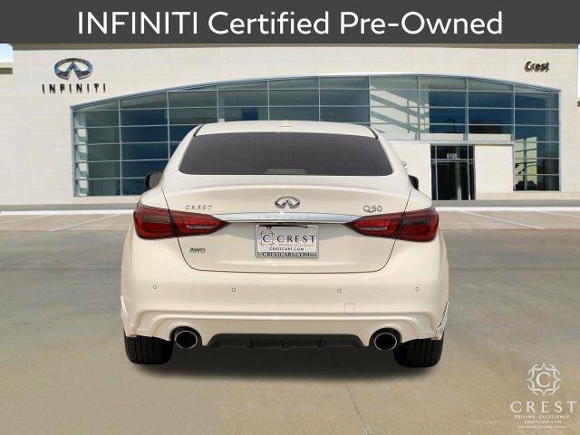 Certified 2023 INFINITI Q50 Luxe w/ Cargo Package AWD/4WD image 4