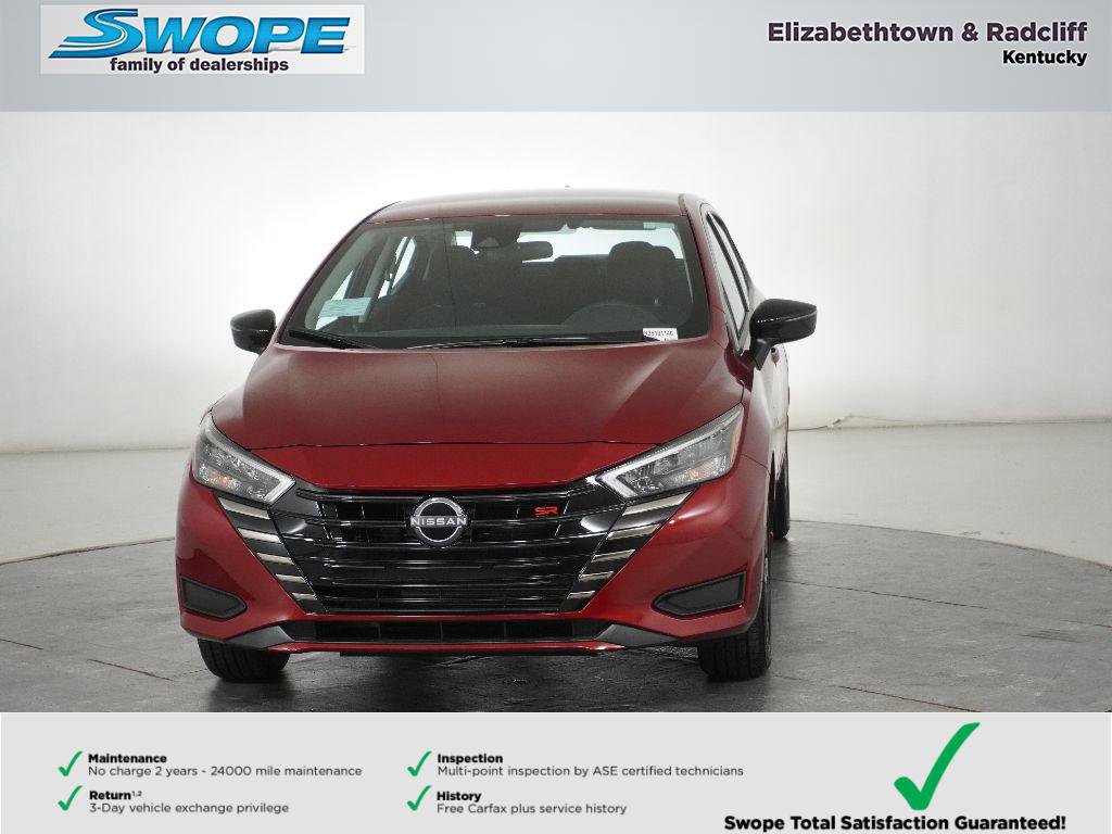 New 2025 Nissan Versa SR w/ Trunk Package image 9