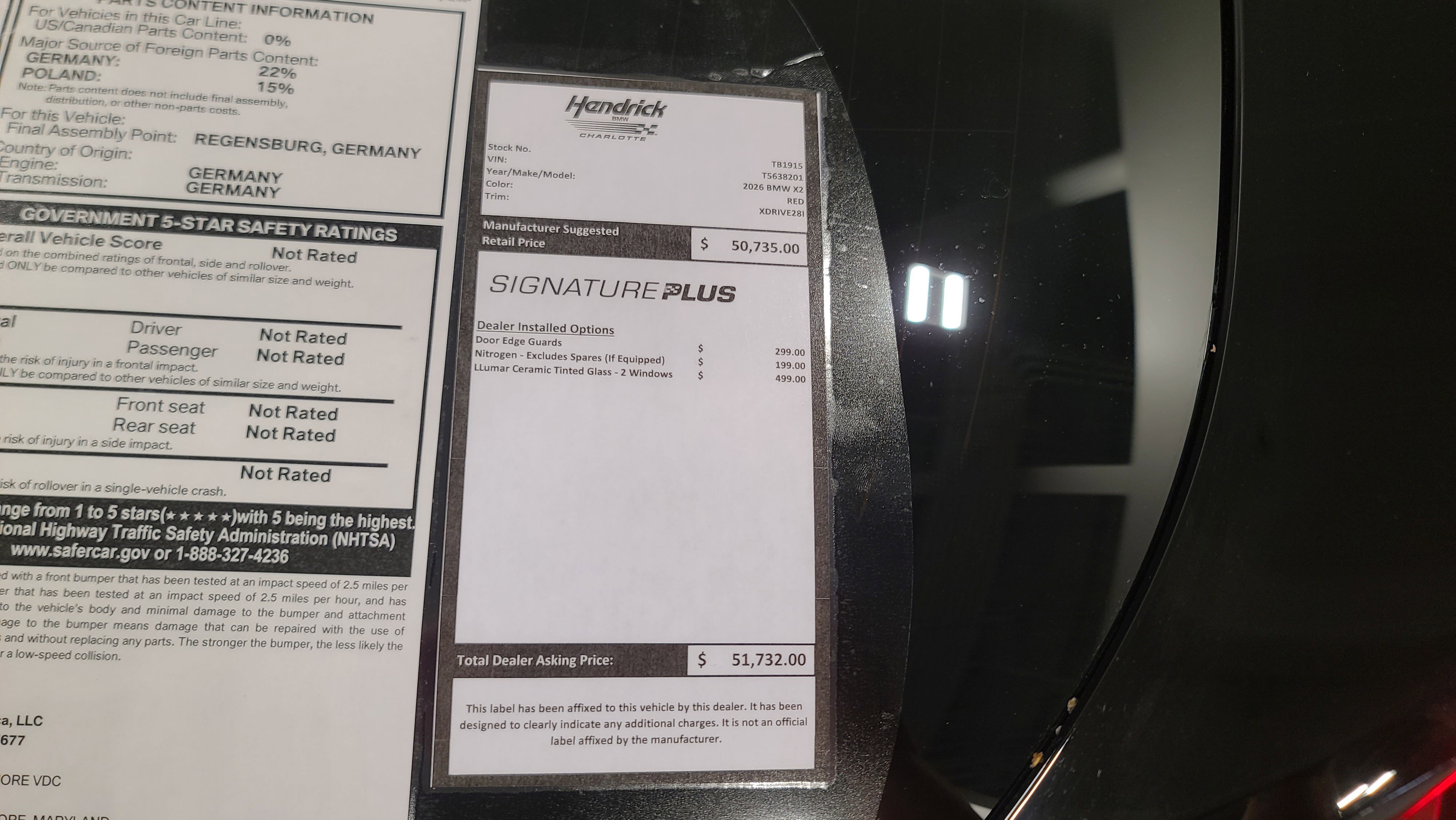 Used 2026 BMW X2 xDrive28i w/ Technology Package AWD/4WD image 32
