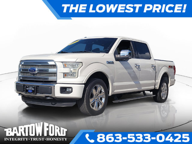 Used 2015 Ford F150 Platinum w/ Equipment Group 701A Luxury