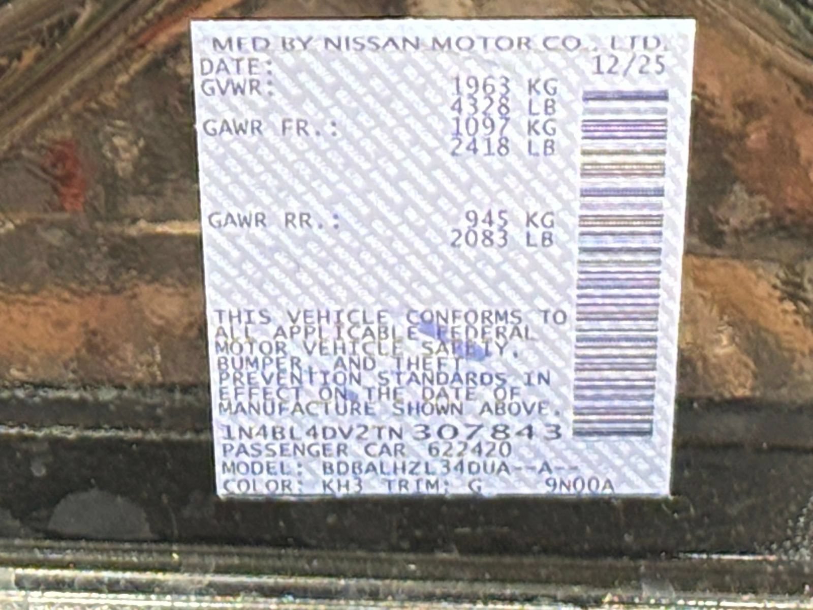 Used 2026 Nissan Altima 2.5 SV FWD image 29